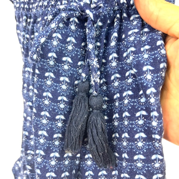 Japan Kids Girls Blue and Pink Elephant Motif Romper Size 7 - Picture 8 of 16